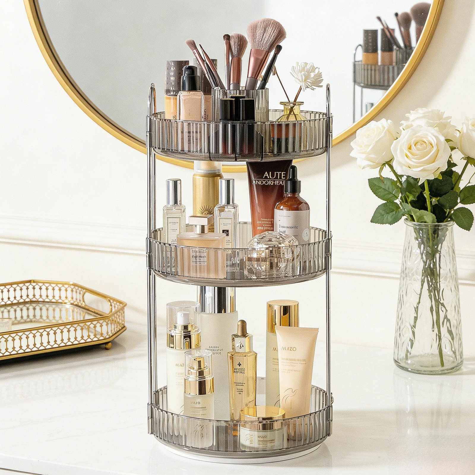 Organisateur beauté 360° – 3 étages - الصورة 2