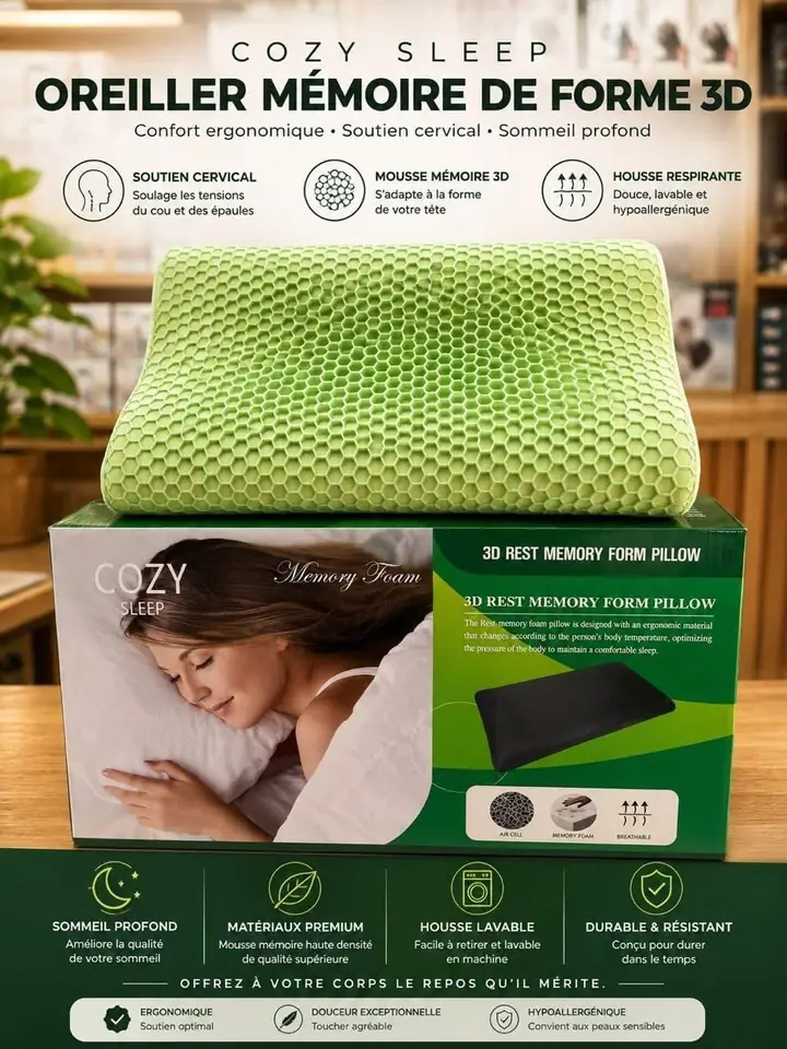 مخدة Cozy Sleep 3D